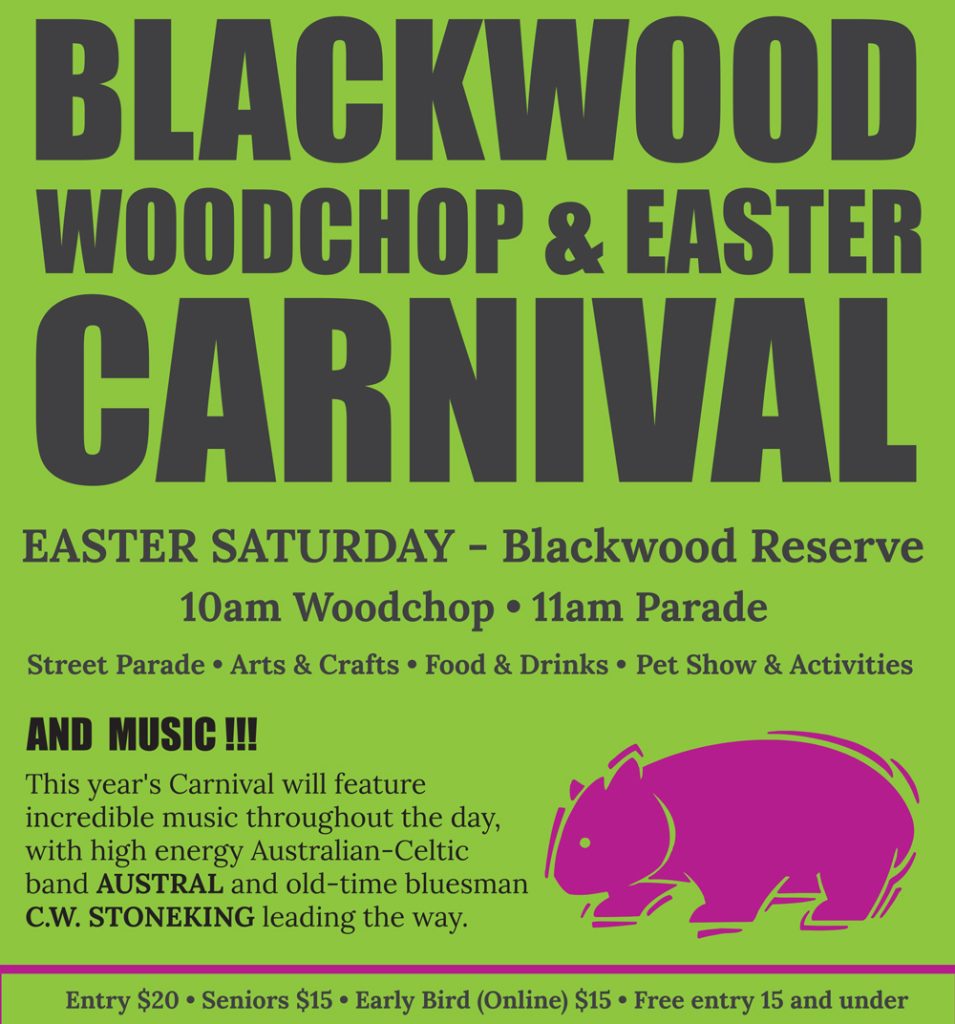 2024 carnival music program Blackwood 3458