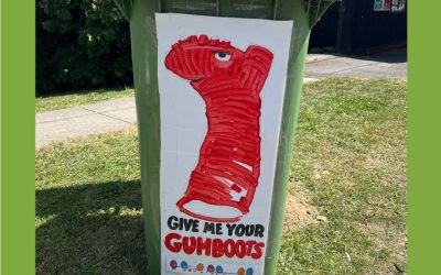 Feed the gumboot gobbler